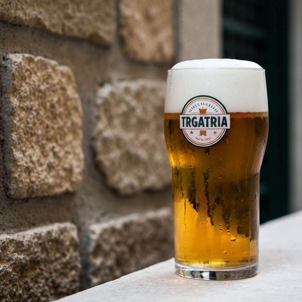 Birra artigianale italiana fredda